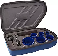 Irwin Tools IRWIN 3073003 Electricians Hole Saw Kit, 9-Piece
