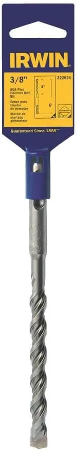IRWIN Speedhammer SDS-Plus Masonry Drill Bit, Carbide Tip