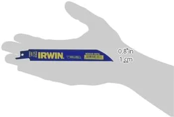 IRWIN Metal-Cutting Reciprocating Saw Blades, Bi-Metal