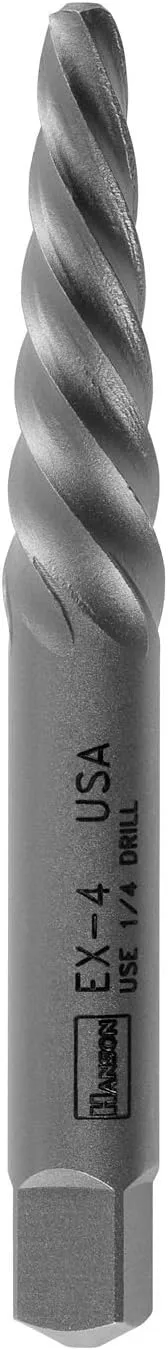 IRWIN Screw Extractor, Spiral Flute, 6-Piece (53545)