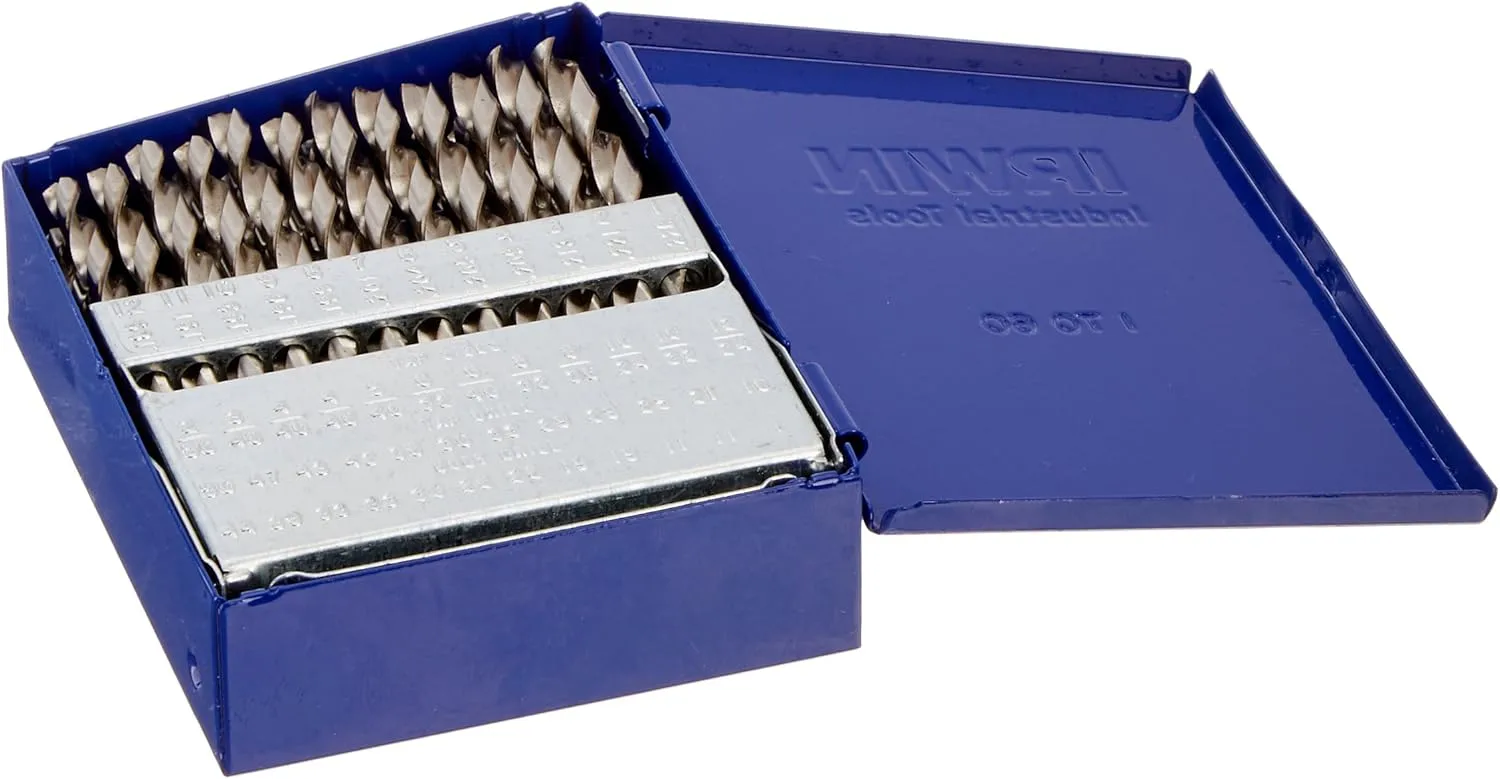 IRWIN General Purpose HSS Metal Index Drill Bit Set