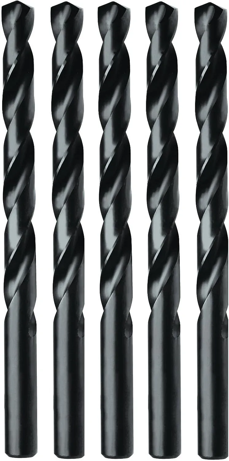 Irwin Tools Black Oxide 135-Degree High Speed Steel Drill Bits