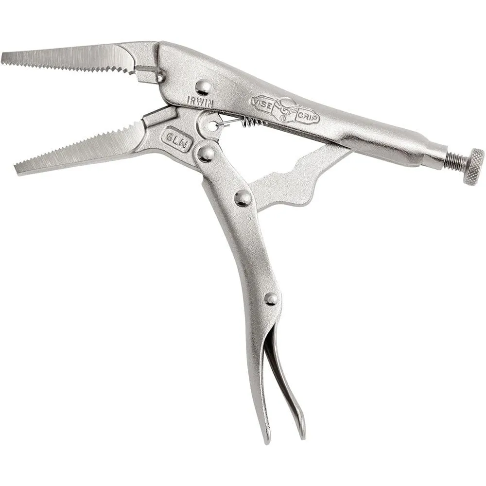 Irwin Vise-Grip Locking Pliers, Original, Long Nose, 6 In