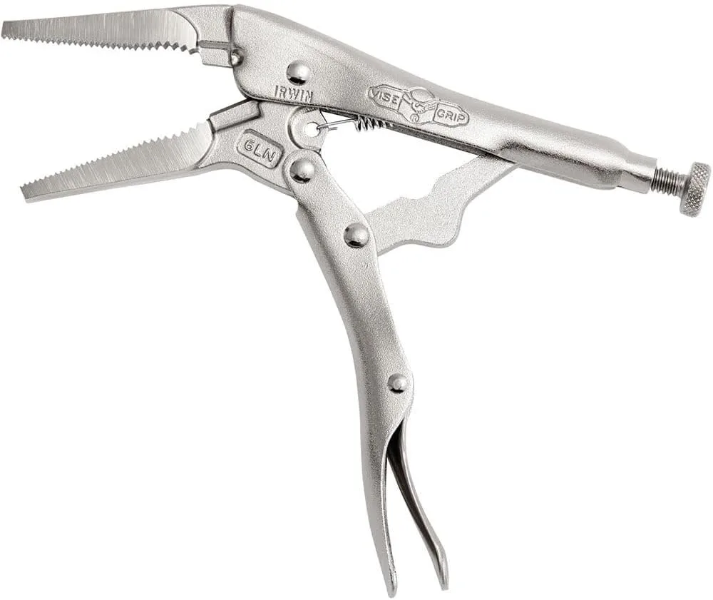 Irwin Vise-Grip Locking Pliers, Original, Long Nose, 6 In