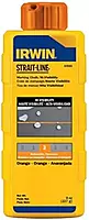 Irwin Strait Line 64905 8 Oz Fluorescent Orange Chalk Refills