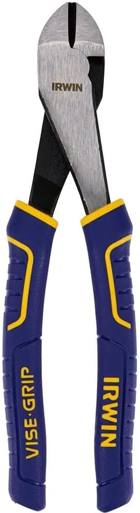 IRWIN VISE-GRIP Diagonal Cutting Pliers, 8", 2078308, nichel chromium steel Regular Pliers