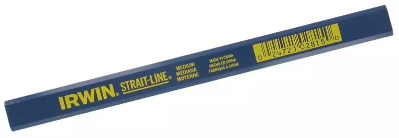 IRWIN Carpenter Pencils [Set of 12] Style: Lead Grade:Medium, Qty:12 per Box