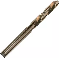 IRWIN Left-Hand Mechanics Length Cobalt High Speed Steel Drill Bit, 1/4in