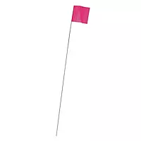 Irwin 100 Piece Florescent Pink Stake Flags