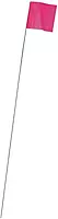 Irwin 100 Piece Florescent Pink Stake Flags