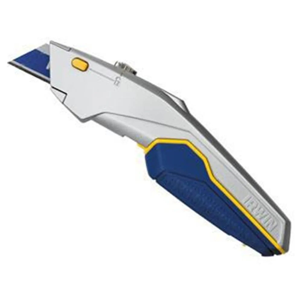 IRWIN Utility Knife (1774106), Blue One Size Pro Touch Retractable