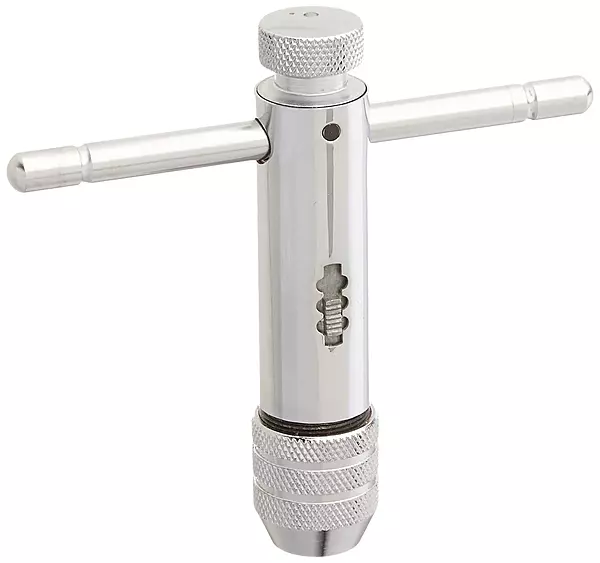 Irwin Tools 21102- T-handle Ratcheting Tap Wrench For Tap Sizes 1/4" to 1/2"