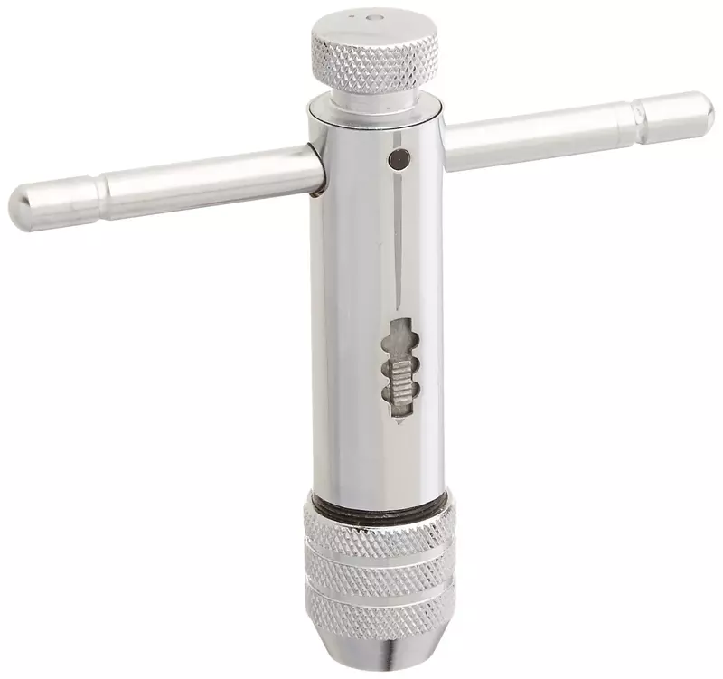 Irwin Tools 21102- T-handle Ratcheting Tap Wrench For Tap Sizes 1/4" to 1/2"