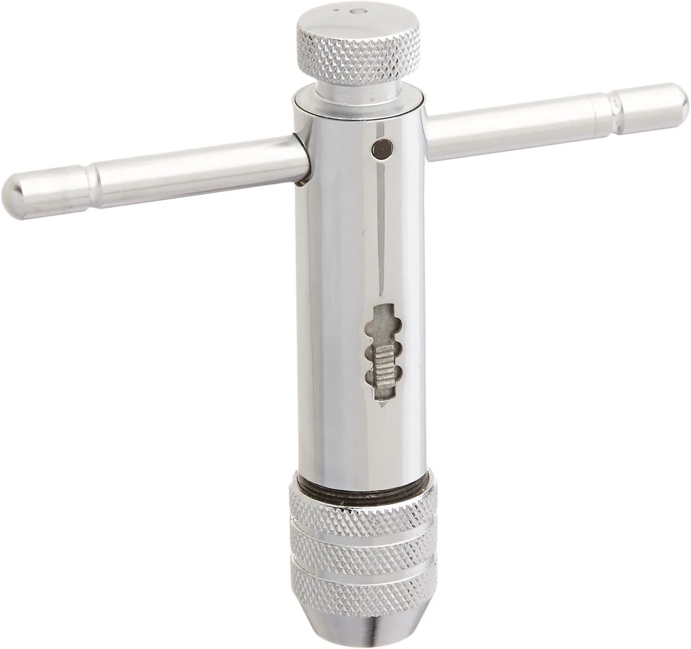 Irwin Tools 21102- T-handle Ratcheting Tap Wrench For Tap Sizes 1/4" to 1/2"