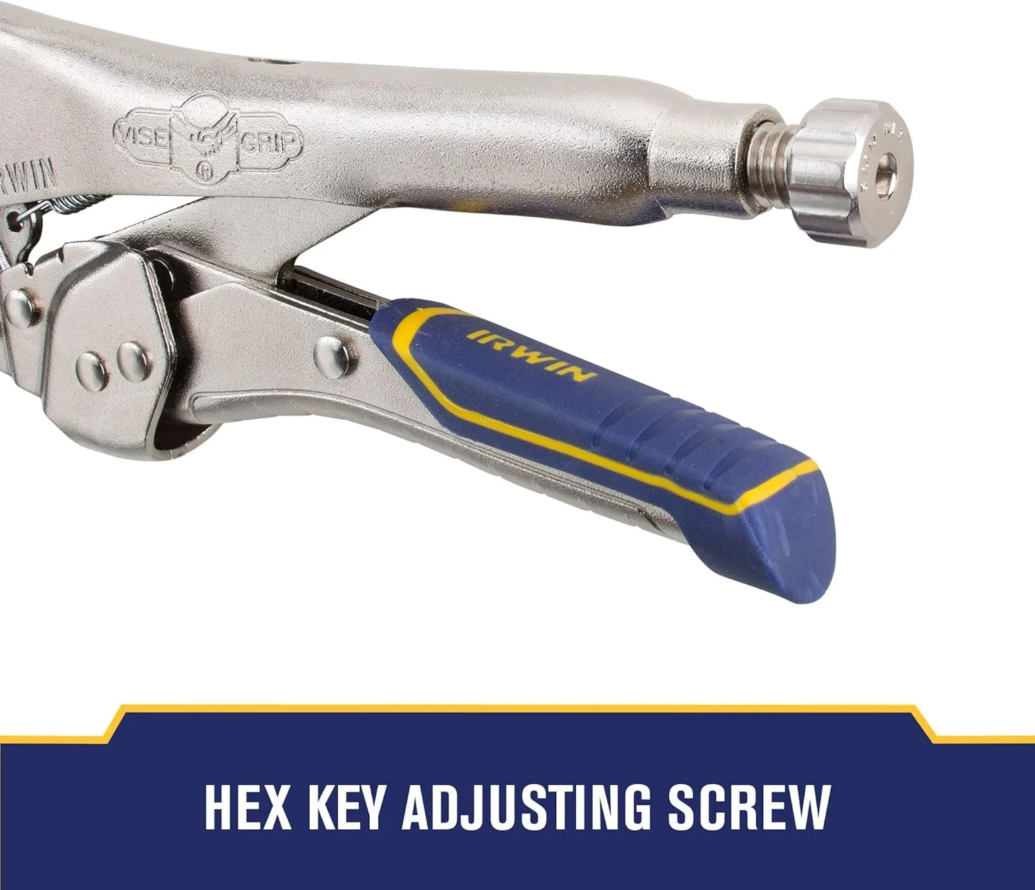 Irwin Tools IRWIN VISE-GRIP Locking Pliers, Fast Release, Curved Jaw with Wire Cutter, 10-Inch (IRHT82578) NEW