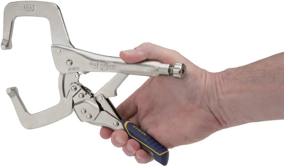 IRWIN VISE-GRIP 11-Inch Locking C-Clamp / Locking Pliers