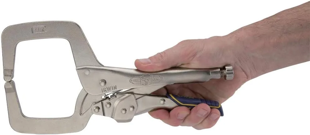 IRWIN VISE-GRIP 11-Inch Locking C-Clamp / Locking Pliers