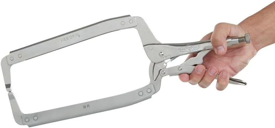 IRWIN VISE-GRIP Original C-Clamp, Locking, 18-Inch (21) 18"