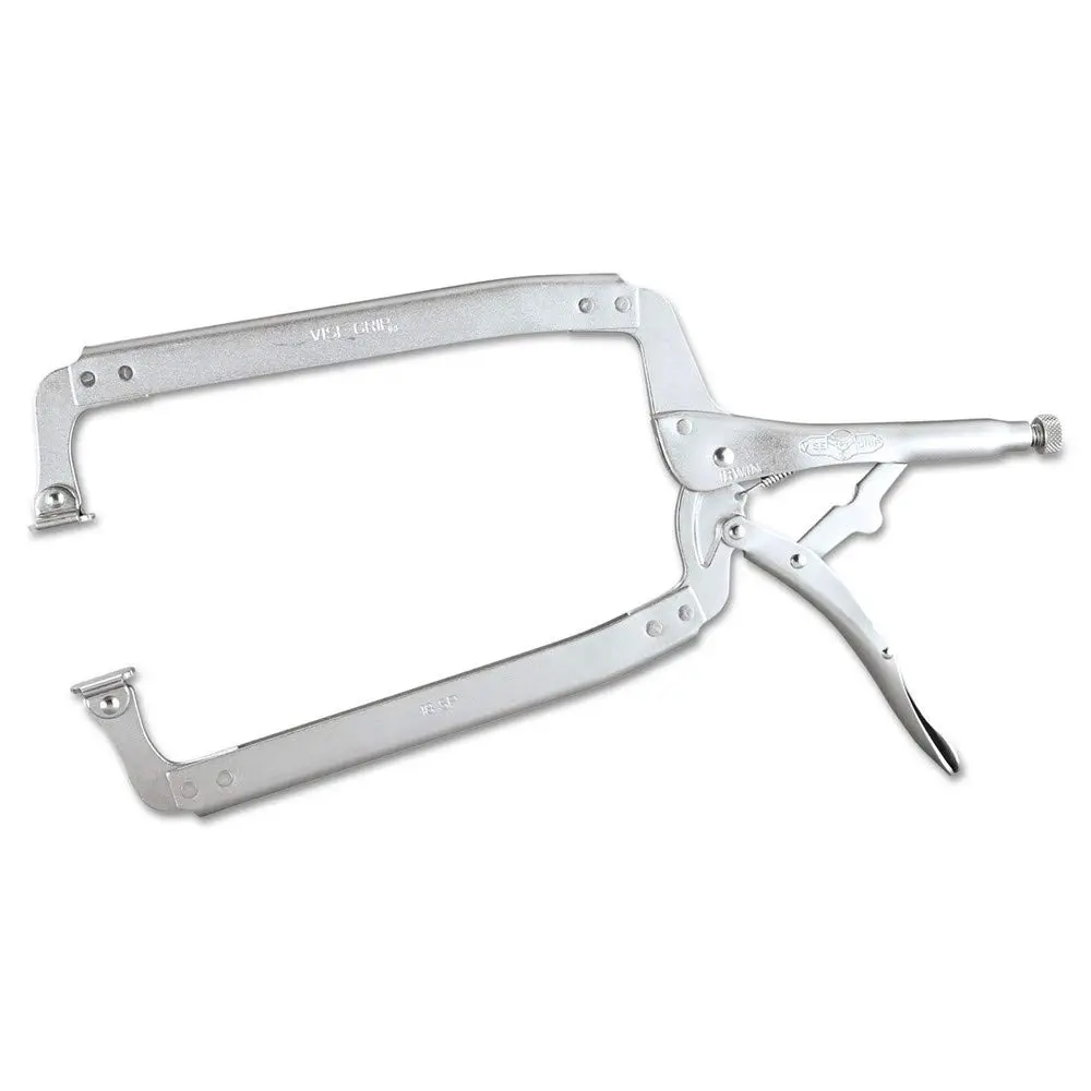 Irwin Tools 22 Original Vise Grip Locking C-Clamp with Swivel Pad Tip, 18" Regular C-Clamp