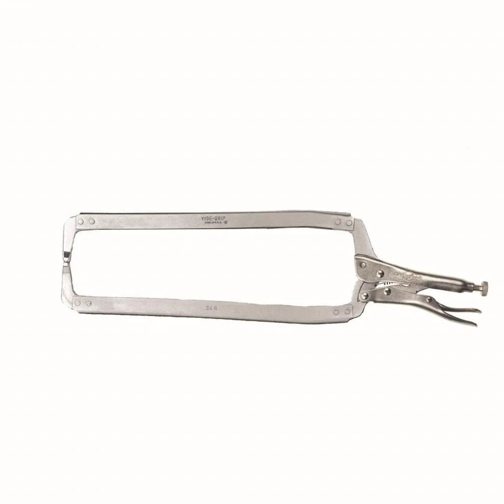 IRWIN VISE-GRIP C Clamp, Original Locking, Regular Tips, 24-Inch (275) 9" / 225 mm