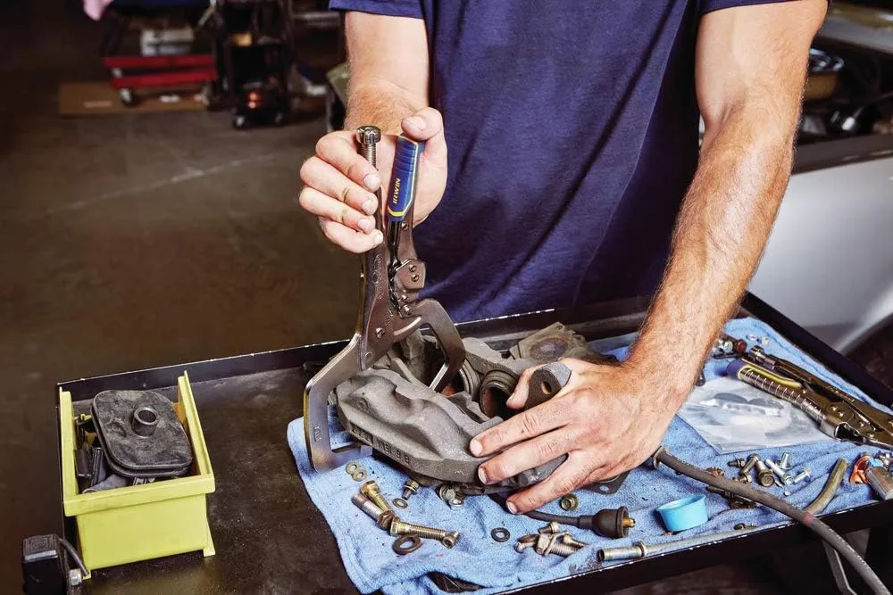 IRWIN VISE-GRIP Locking Pliers, Fast Release Straight Jaw, 7-Inch (IRHT82577) One Size NEW