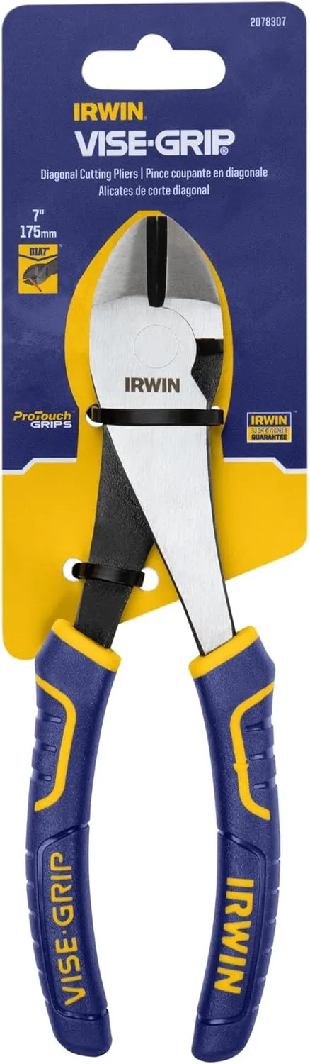 IRWIN VISE-GRIP Pliers, Diagonal Cutting, 7-Inch (2078307)