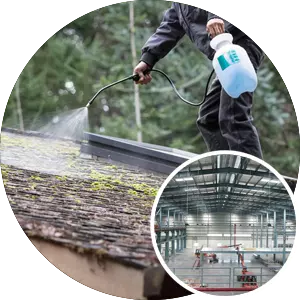 Roof Cleaning - Industrial (15,000 sq ft)