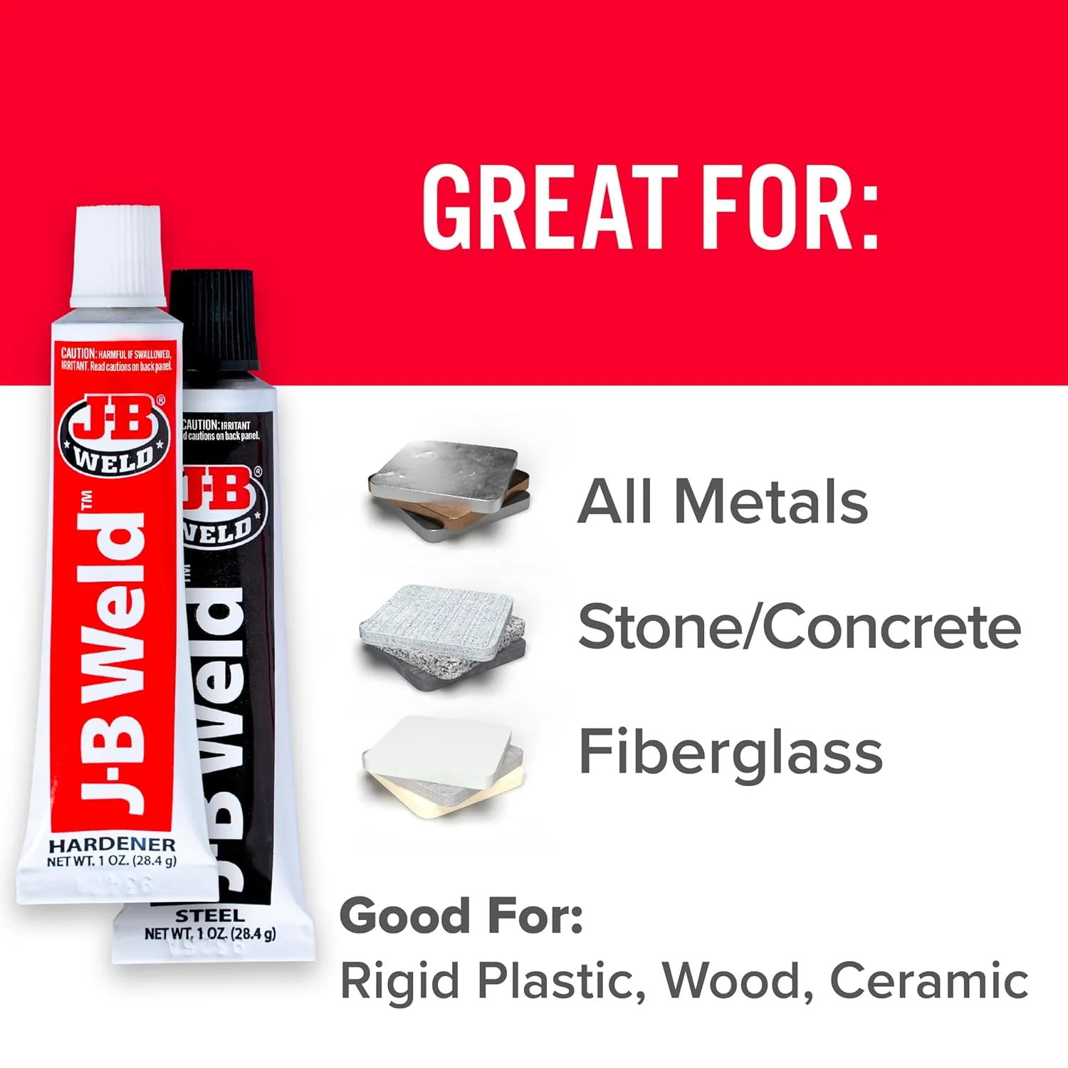 J-B Weld 8265S Original Cold-Weld Steel Reinforced Epoxy - 2 oz. 2 oz 1