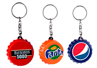 Crown shape keychain with Bottle opener