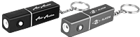 PowerGlow keychain with Torch and 4 side Glowing Logo