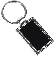 Rectangle Rotating Key chain