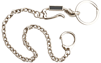 Easy carry keychain with hook