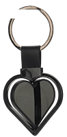 Rotating Heart shape keychain