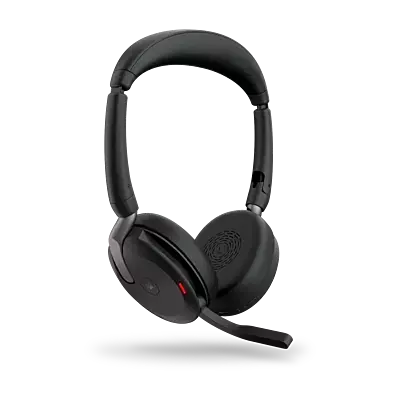Jabra Evolve2 65 Flex Wired/Wireless Bluetooth Stereo Headset USB-A+Link380a Adapter-25089-999-999