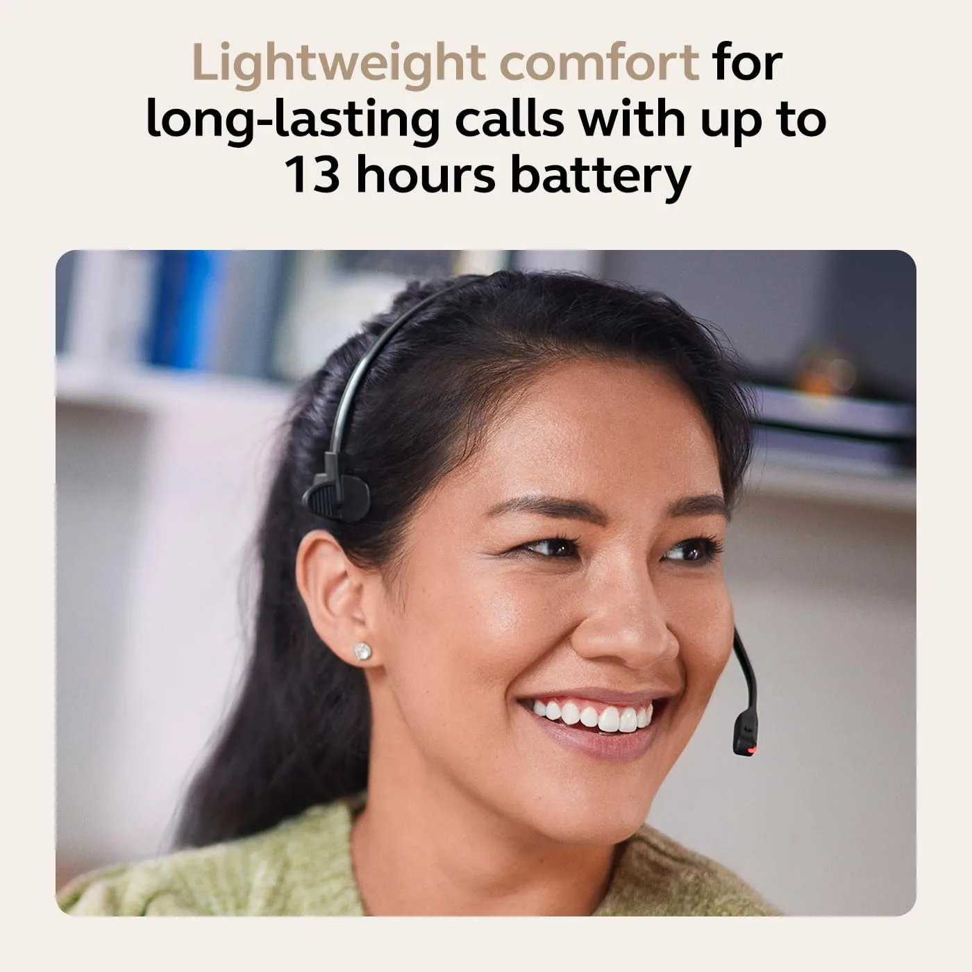 Jabra Engage 45 SE Wireless Headset - DECT, Noise-Canceling Mic
