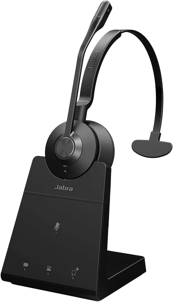Jabra Engage 45 SE Wireless Headset - DECT, Noise-Canceling Mic