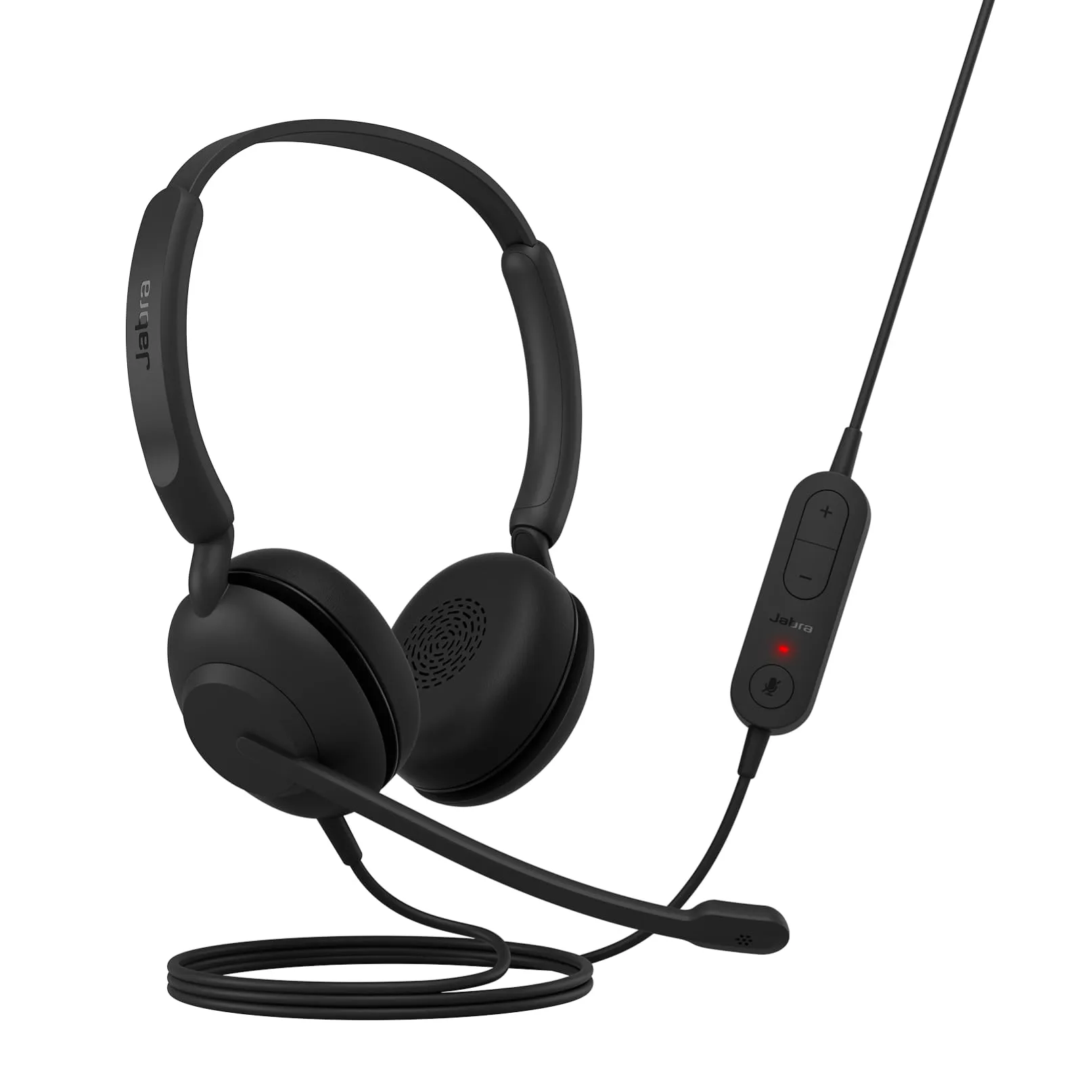 Jabra Evolve 10 Wired Headset with Noise-Cancelling Microphone, USB-A, Black