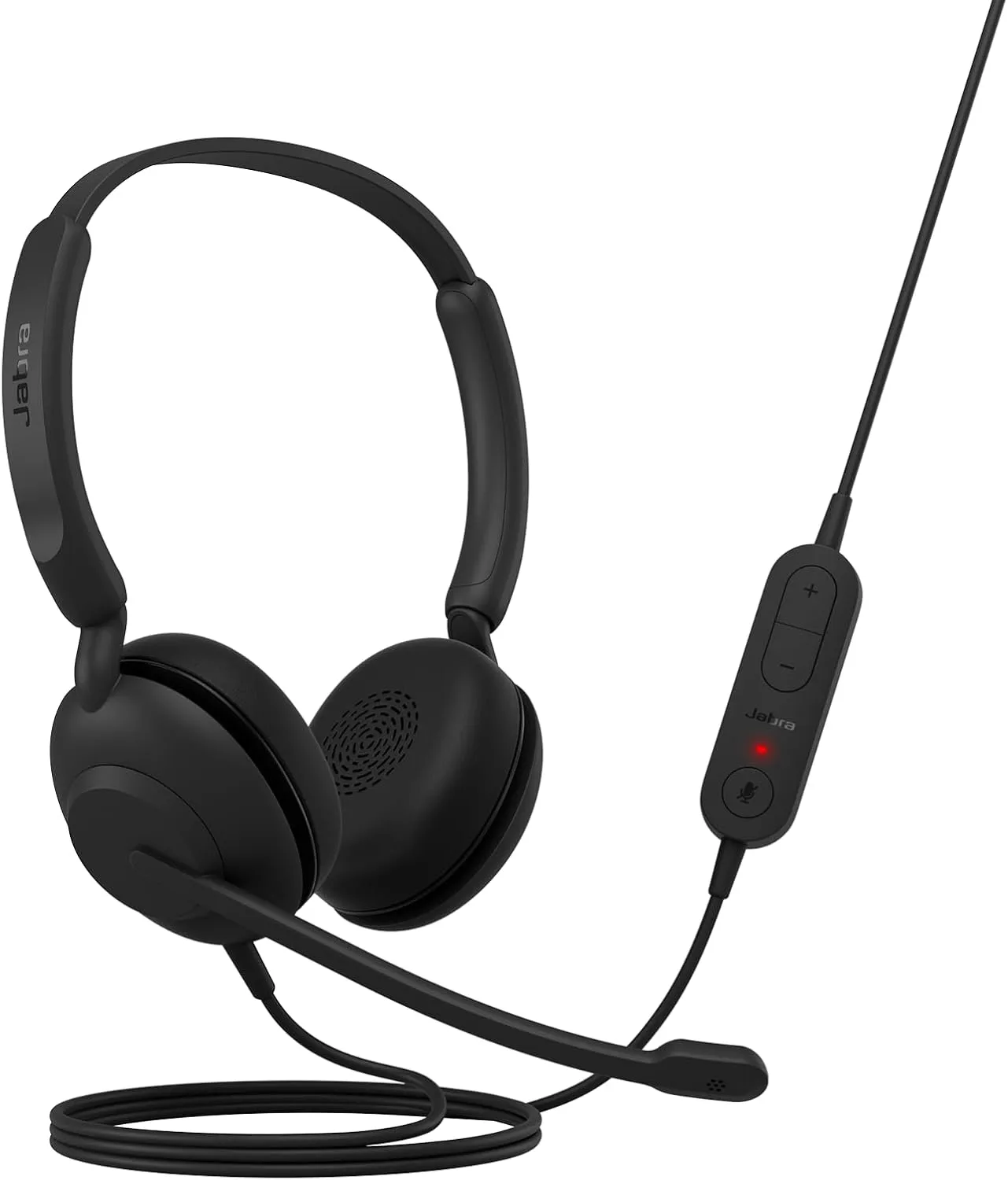 Jabra Evolve 10 Wired Headset with Noise-Cancelling Microphone, USB-A, Black