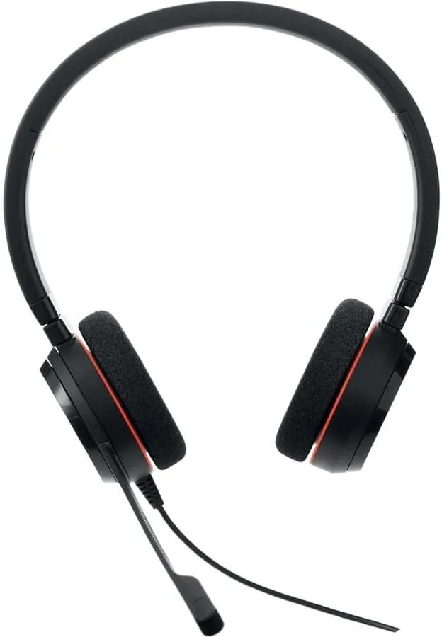 Jabra Evolve 20 Wired Headset (2025 Edition) - USB-C/A