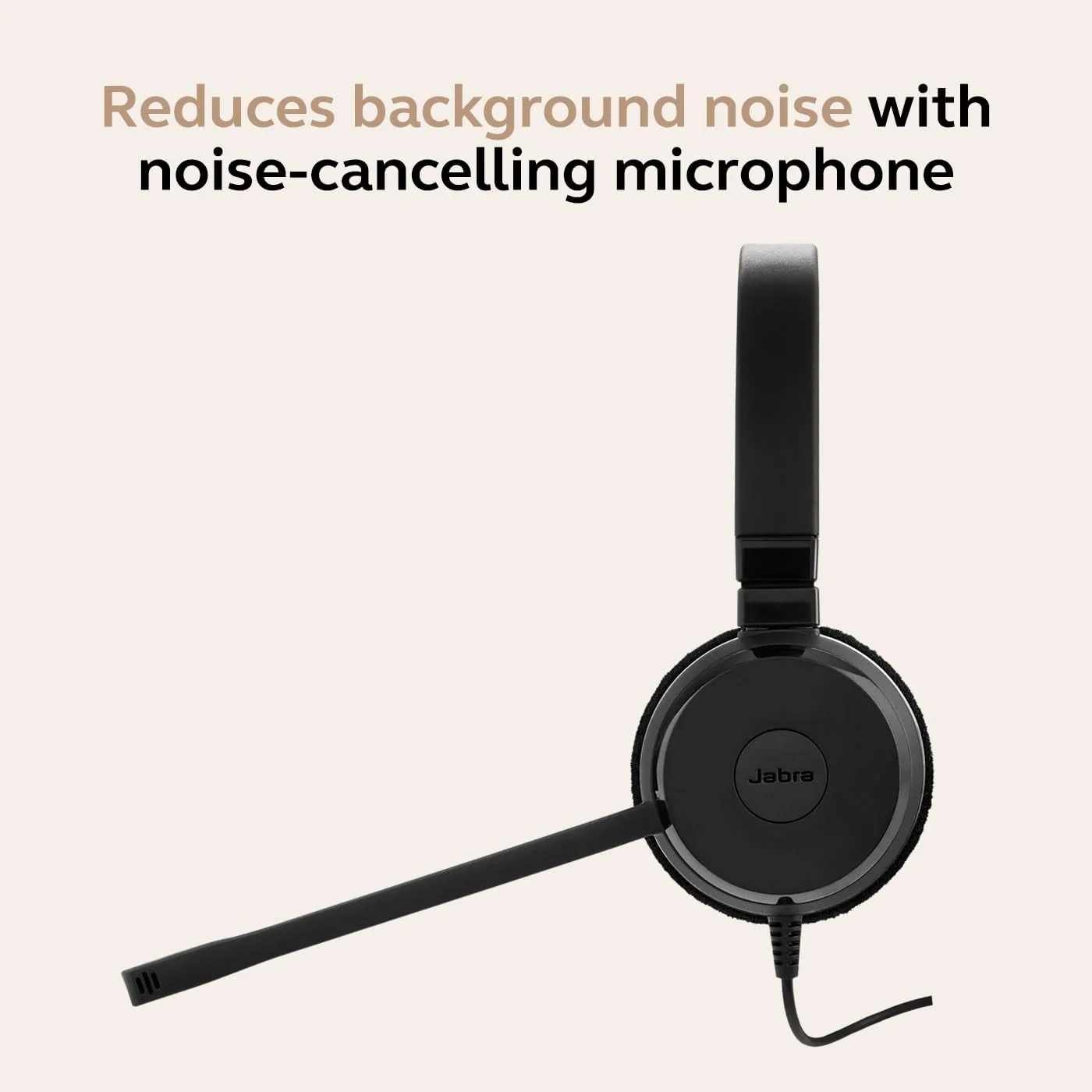 Jabra Evolve 20 SE Wired Dual-Ear Headset with USB-A & USB-C