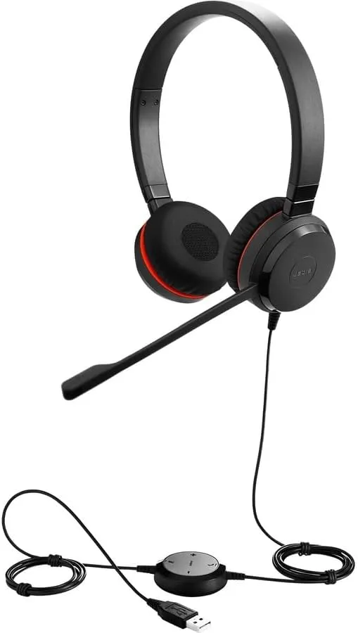 Jabra Evolve 30 II Duo MS Headset - Stereo