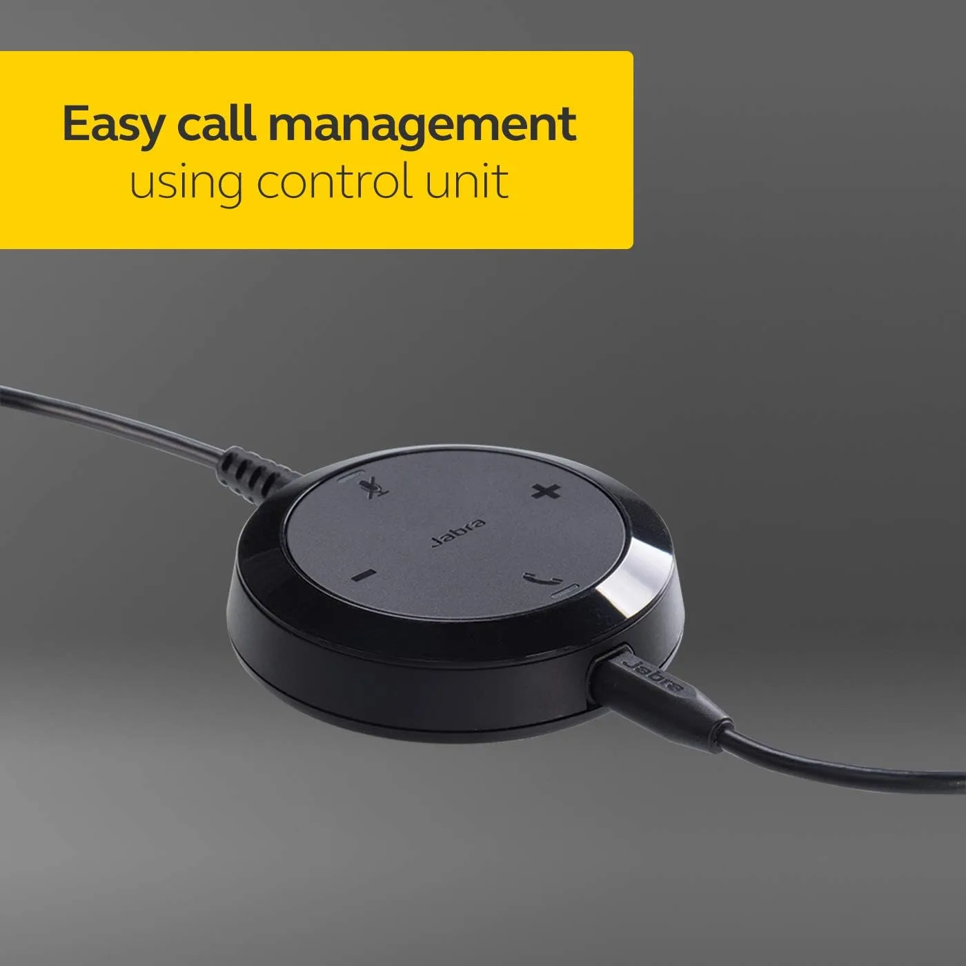Jabra Evolve 30 II Wired On-Ear Headset - Unified Communications
