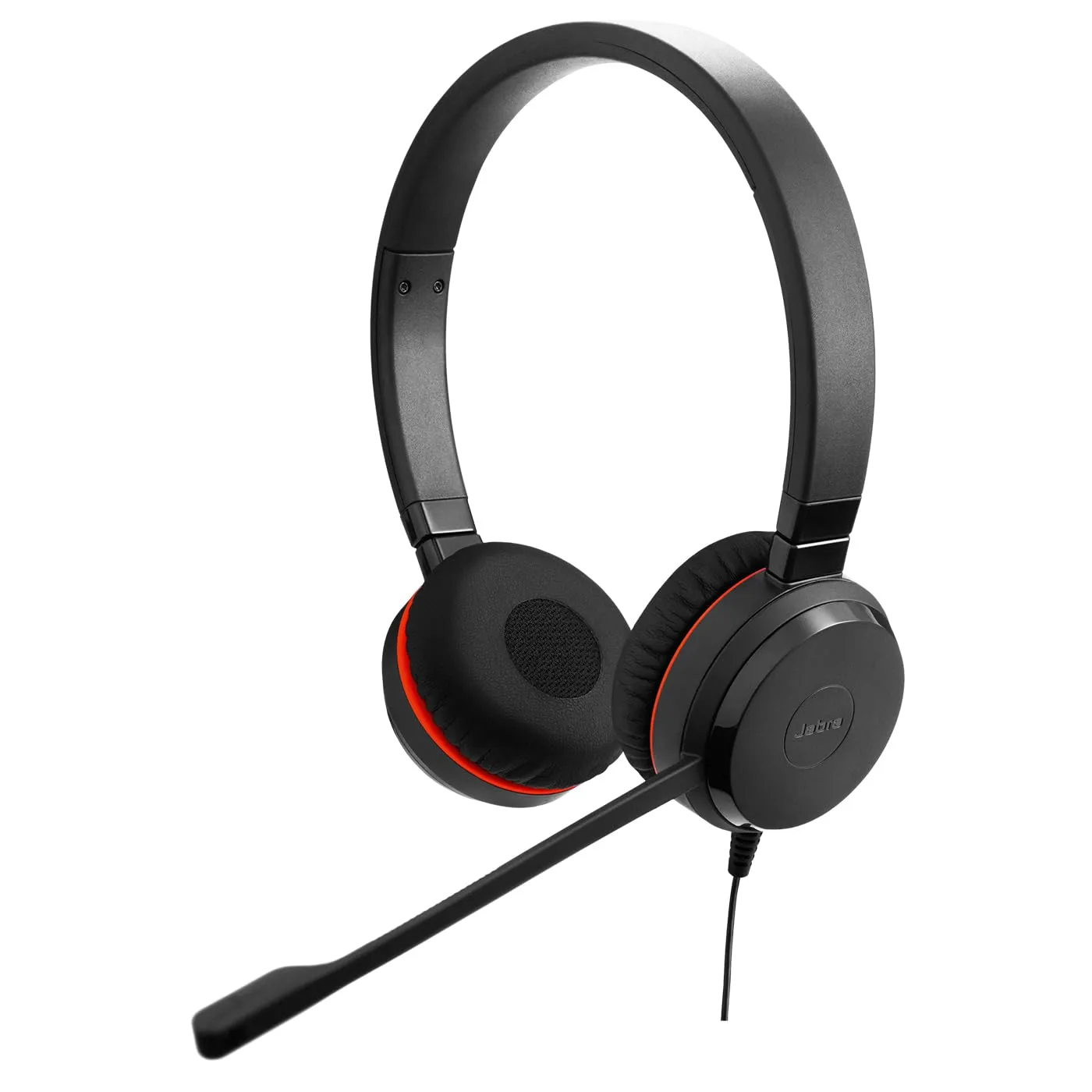 Jabra Evolve 30 II Wired Headset with Noise-Cancelling Microphone — USB-A/USB-C & 3.5mm