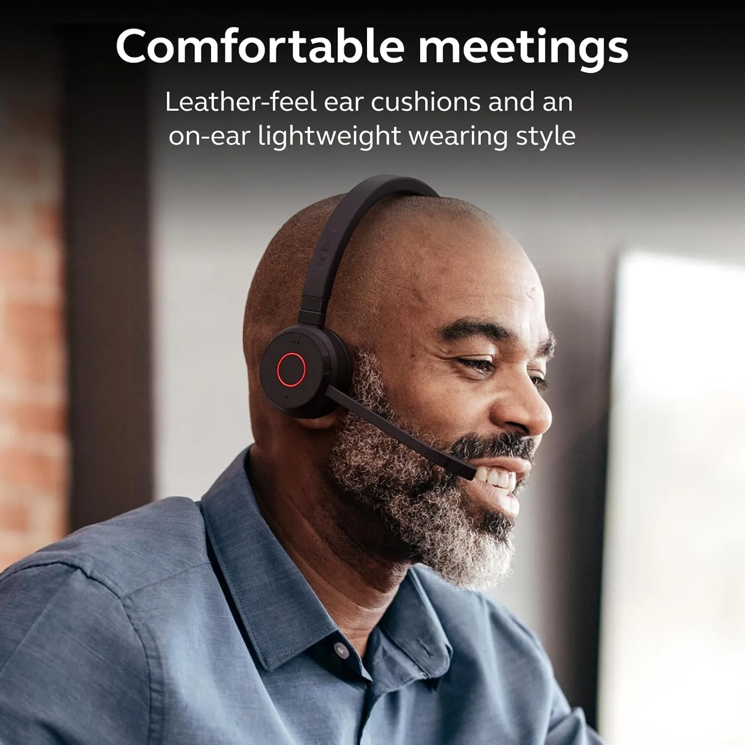 Jabra Evolve 65 TE (Third Edition) Wireless Dual-Ear Headset - MS Teams Certified