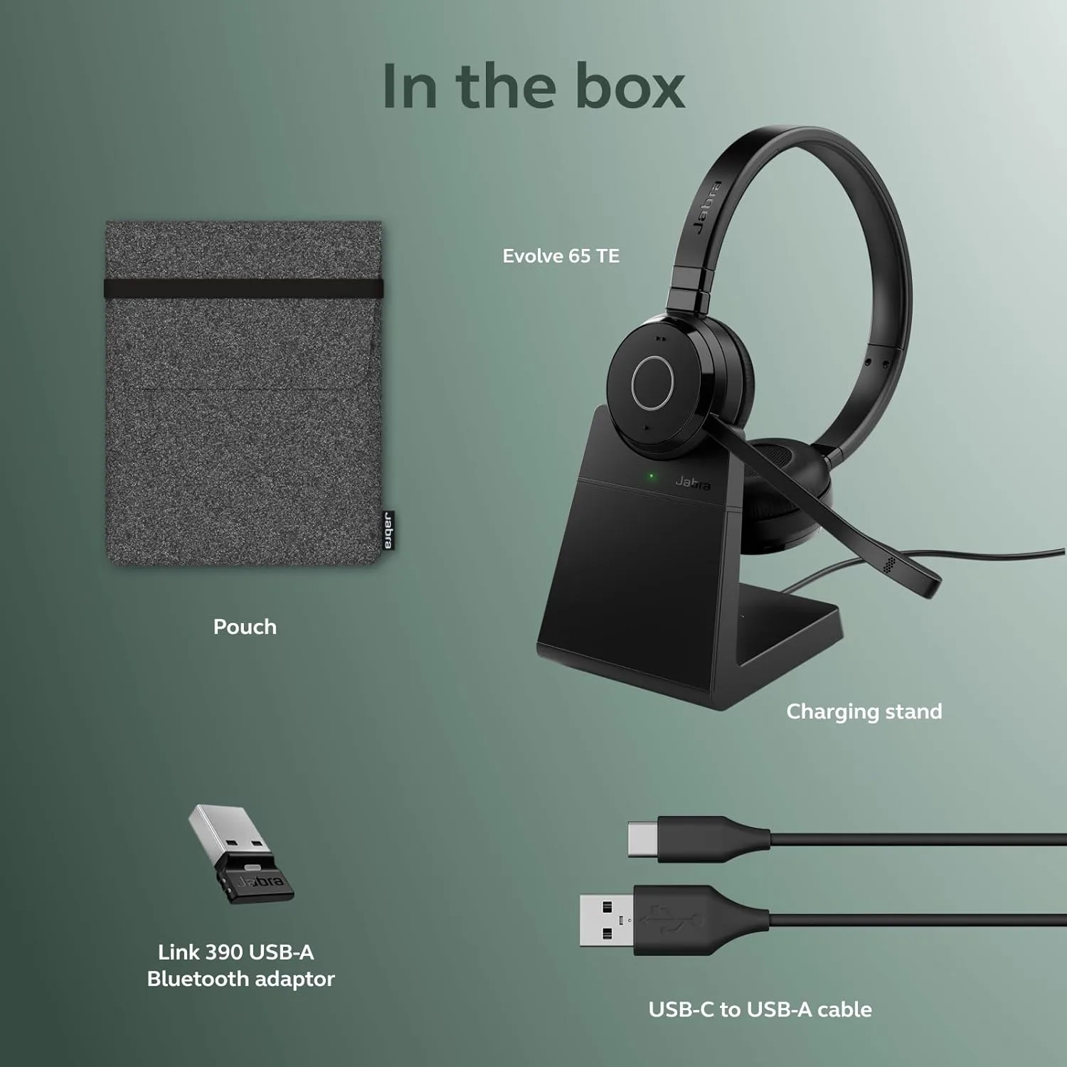 Jabra Evolve 65 TE (Third Edition) Wireless Headset
