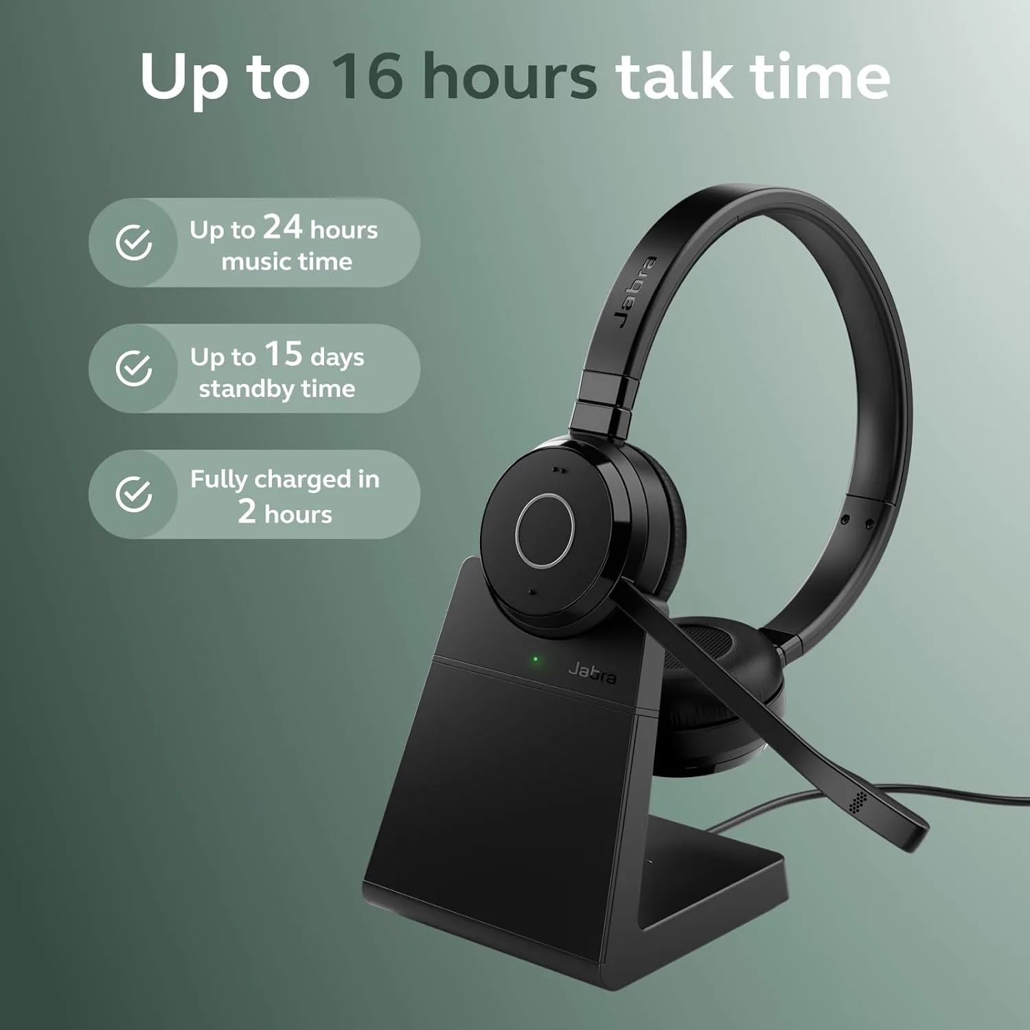Jabra Evolve 65 TE (Third Edition) Wireless Headset