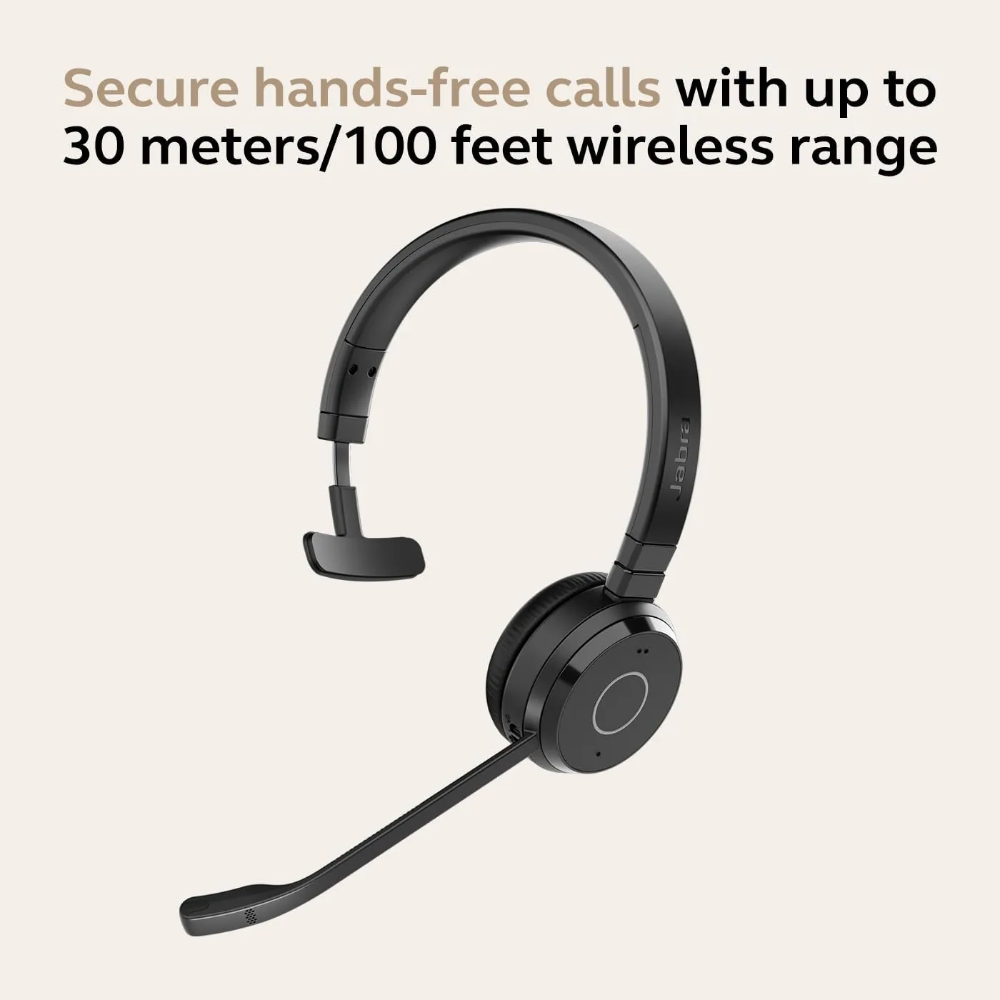 Jabra Evolve 65 TE (Third Edition) Wireless Headset