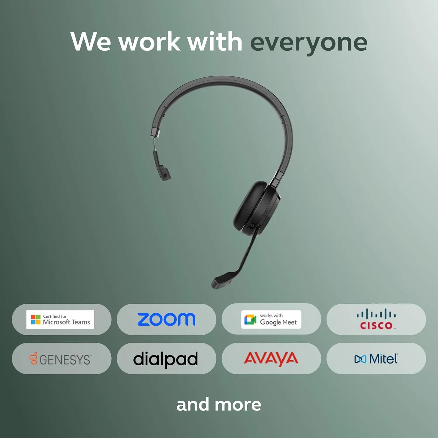 Jabra Evolve 65 TE (Third Edition) Wireless Headset