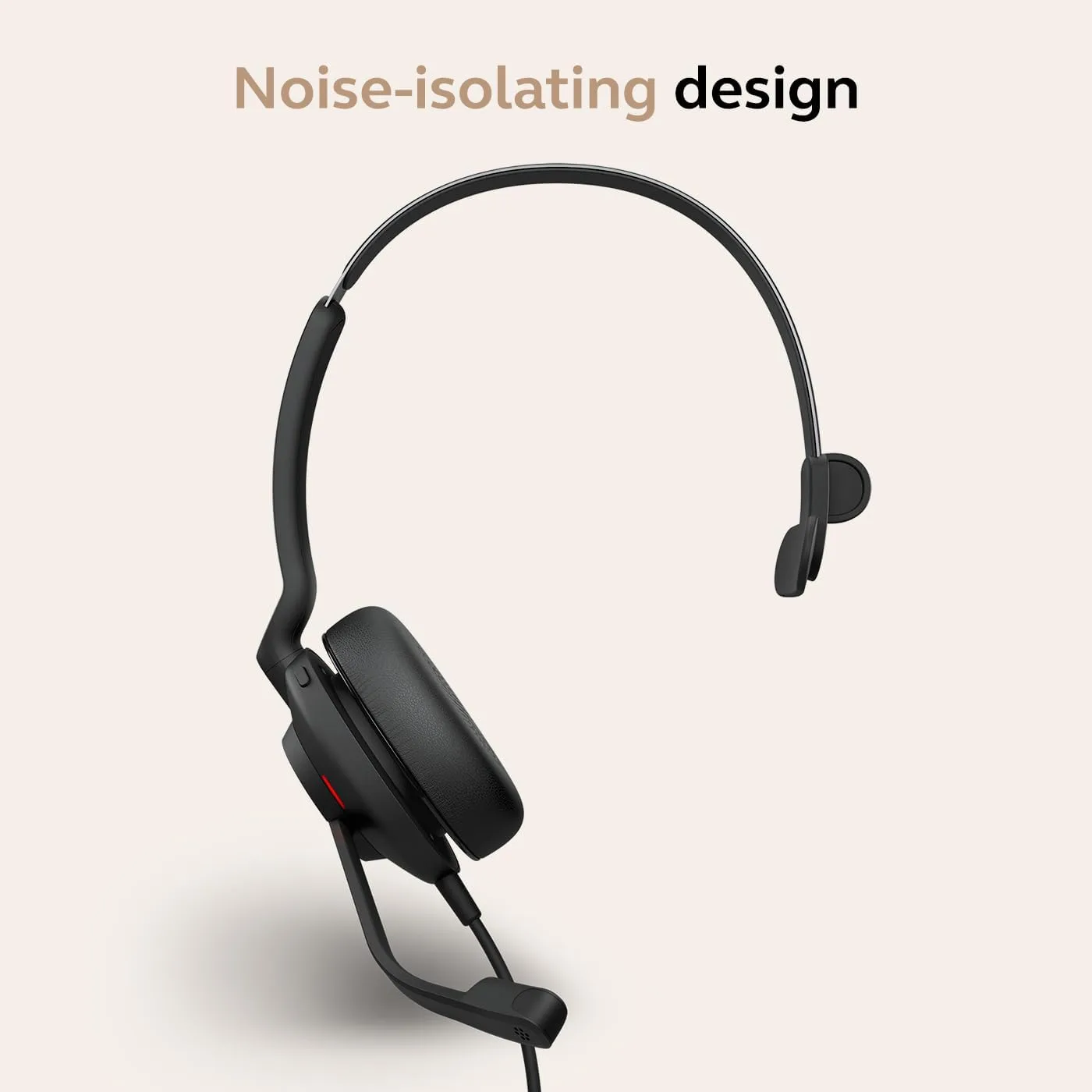Jabra Evolve2 30 SE Wired On-Ear Headset with USB-A/USB-C