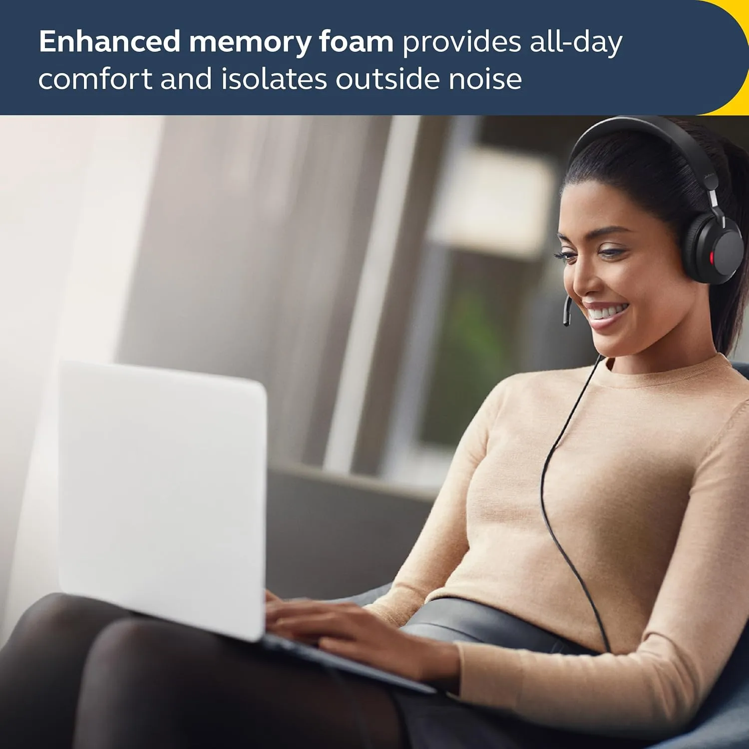 Jabra Evolve2 40 SE Wired Noise-Cancelling Headset